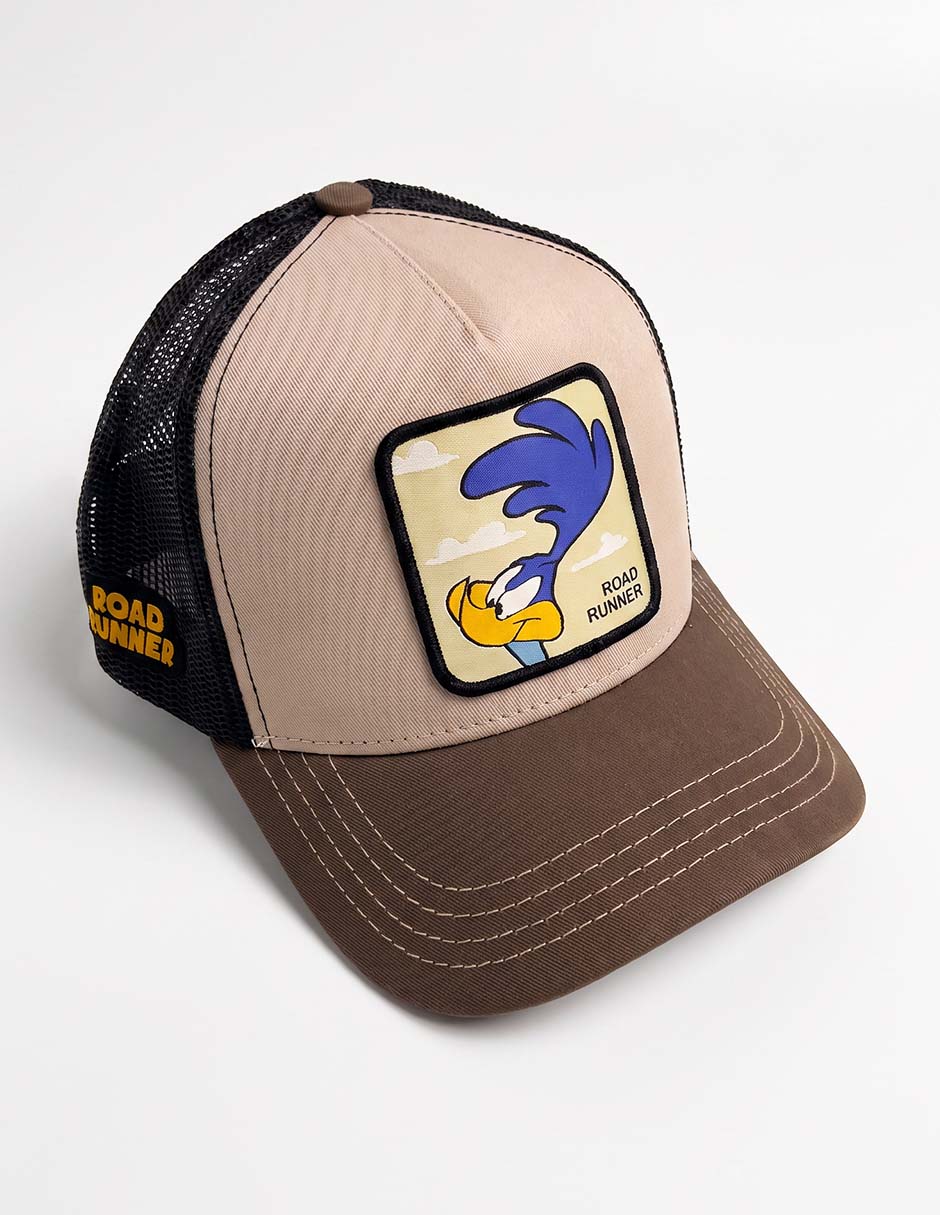 Gorra visera curva snapback casual slab looney tunes road runner para hombre Gorra visera curva snapback casual slab looney tunes road runner para hombre