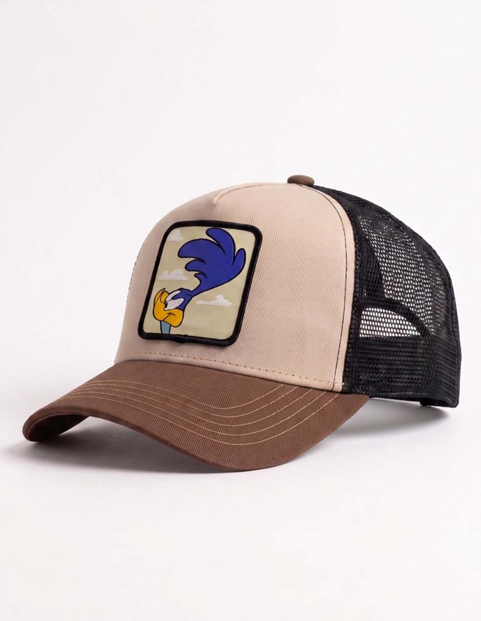 Gorra visera curva snapback casual slab looney tunes road runner para hombre 2