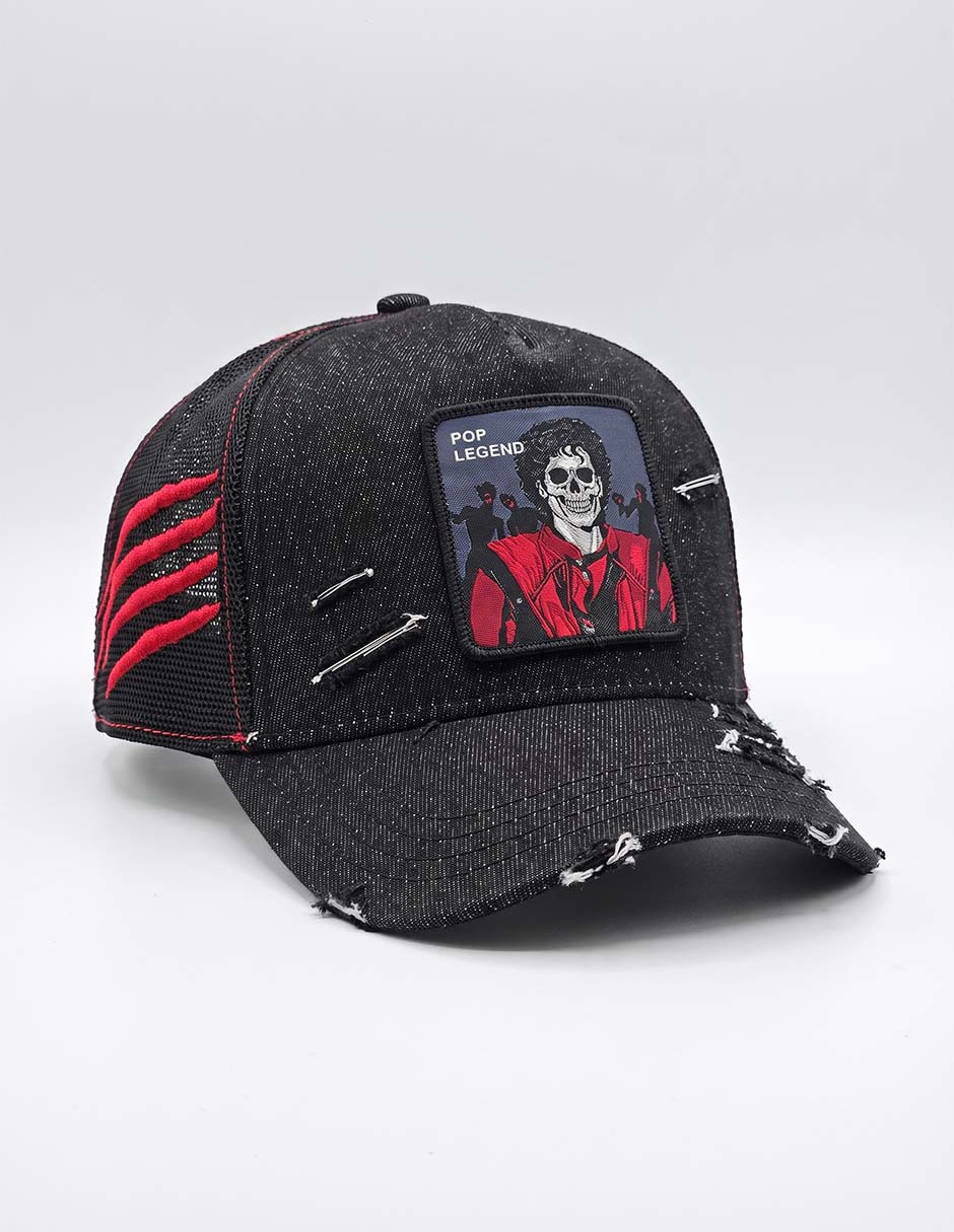 Gorra visera curva snapback casual pop legend para hombre