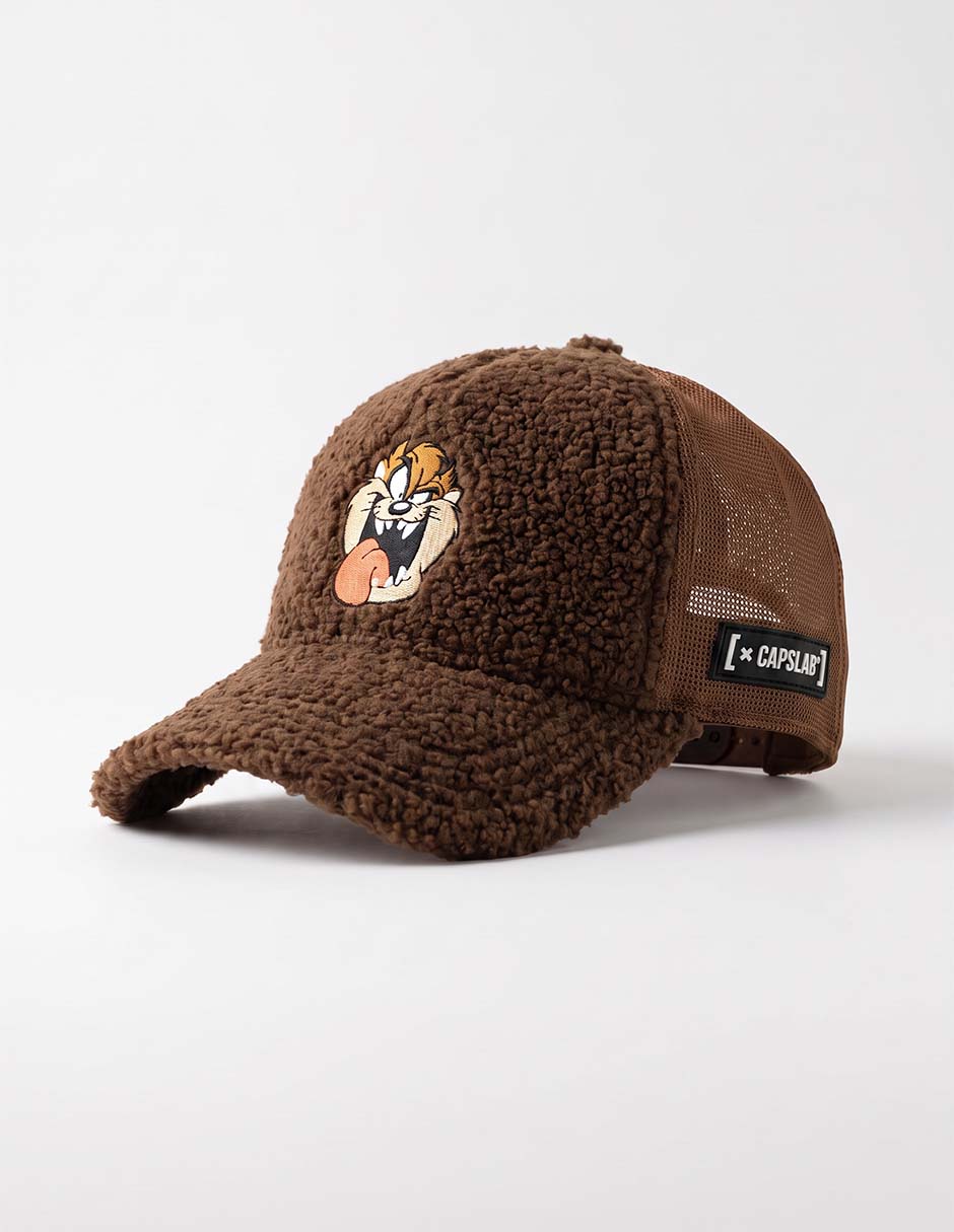 Gorra visera curva snapback casual looney tunes tazmania para hombre 2