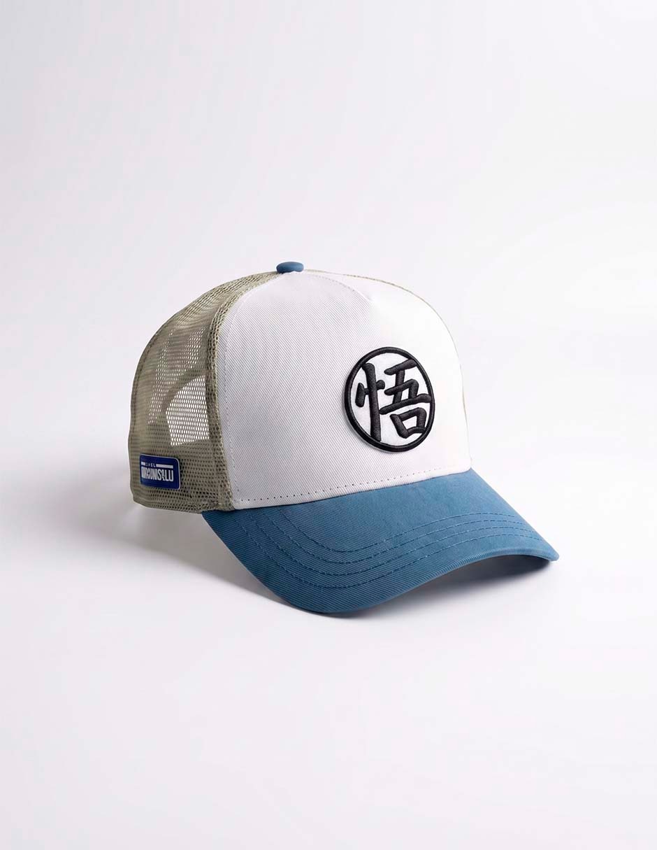 Gorra visera curva snapback casual dragon ball super goku para hombre