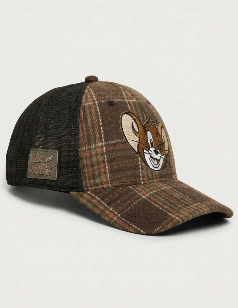 Gorra visera curva snapback casual tom y jerry para hombre Gorra visera curva snapback casual tom y jerry para hombre