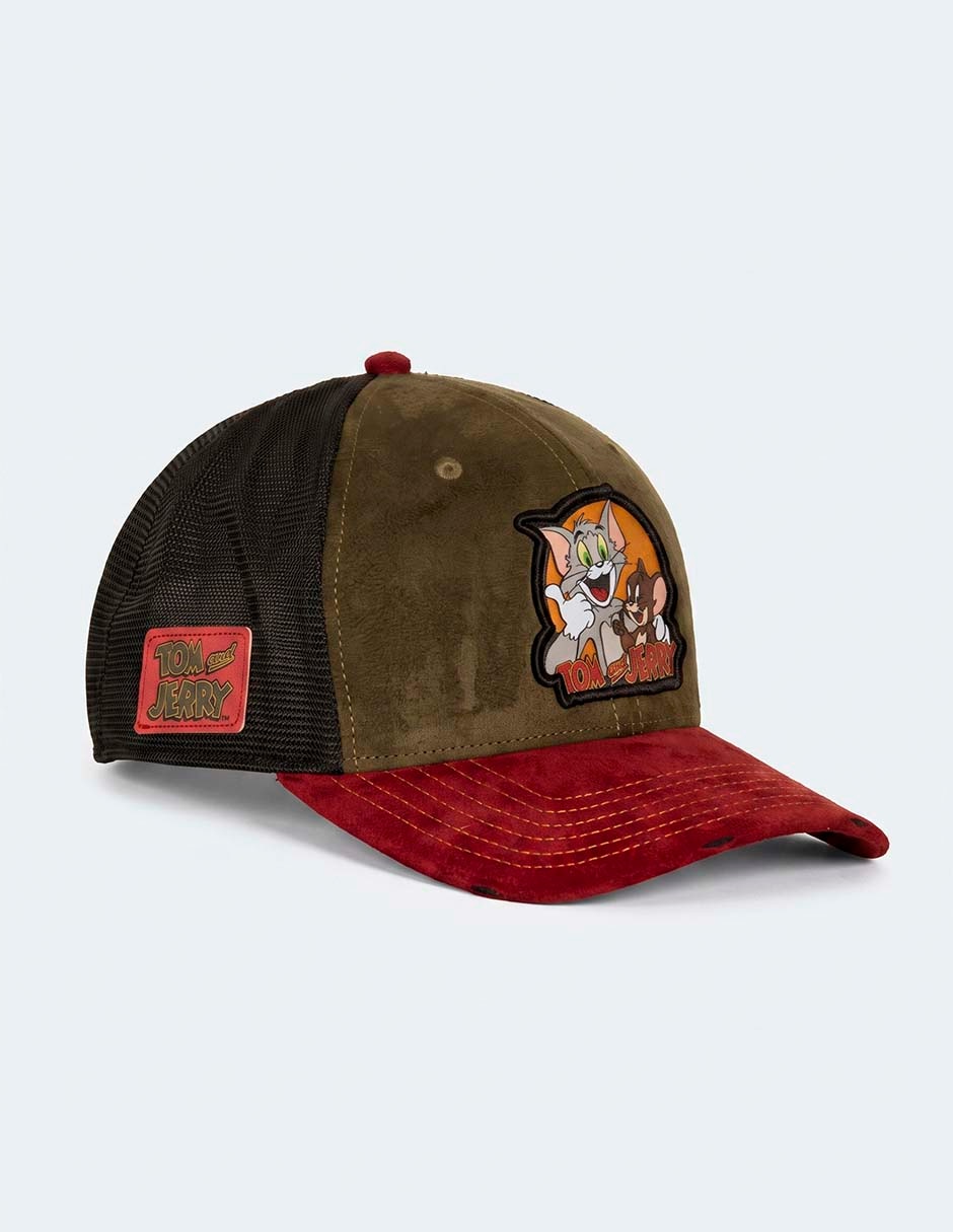 Gorra visera curva snapback casual tom y jerry para hombre Gorra visera curva snapback casual tom y jerry para hombre