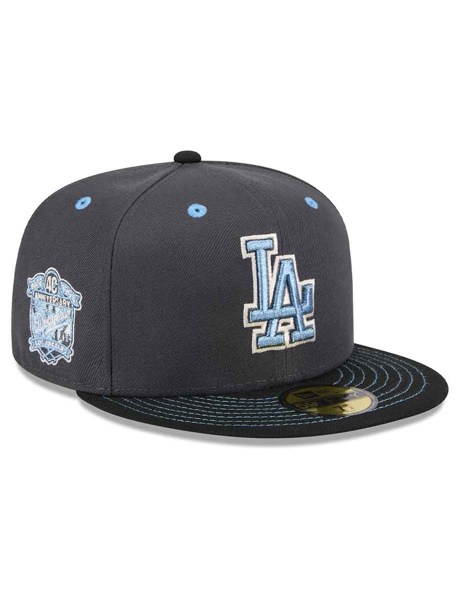 Gorra visera plana cerrada para béisbol Stone Ice Sp MLB Los Angeles Dodgers para adulto 6