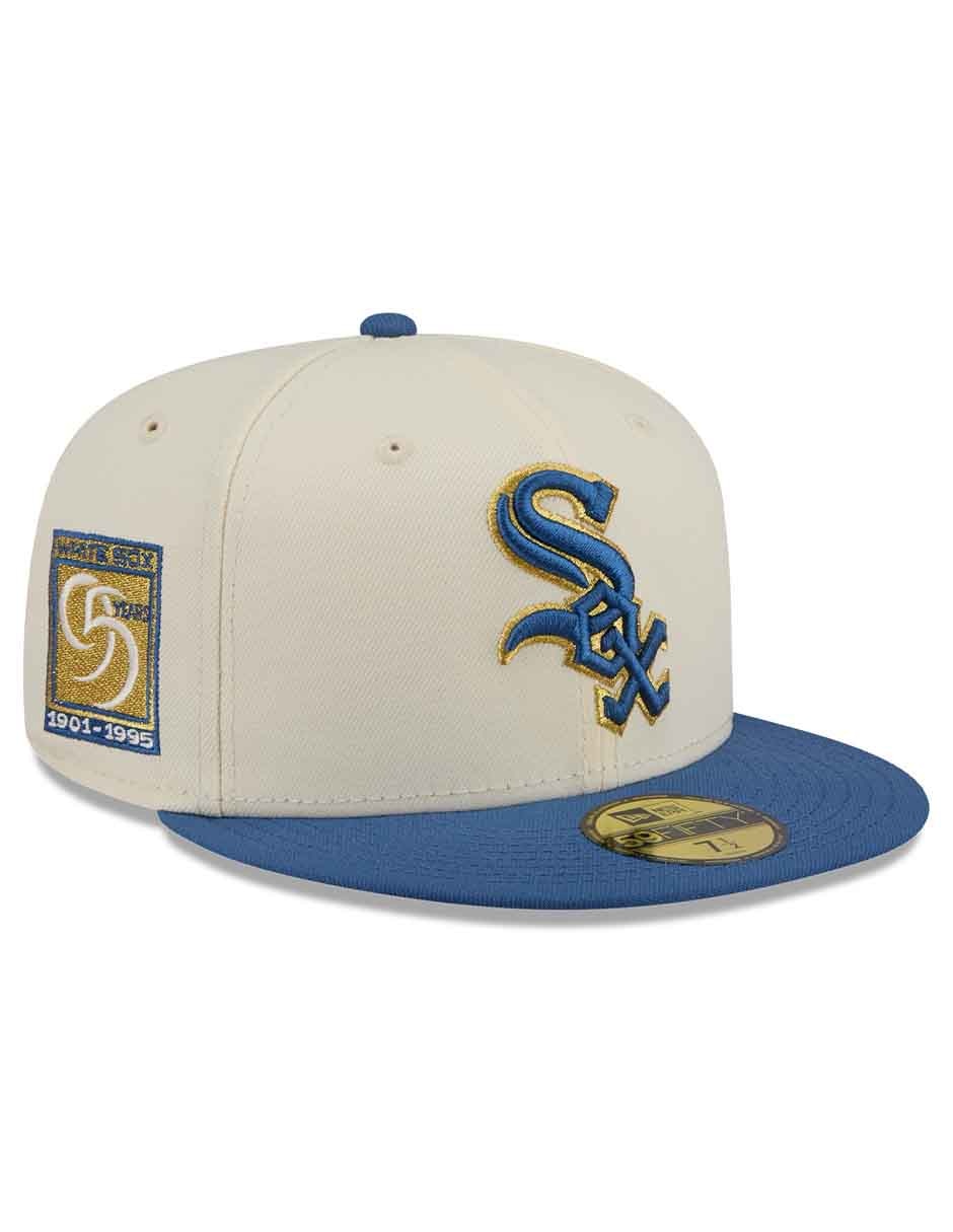 Gorra visera plana cerrada para béisbol Chr Indigo MLB Chicago White Sox para adulto 6