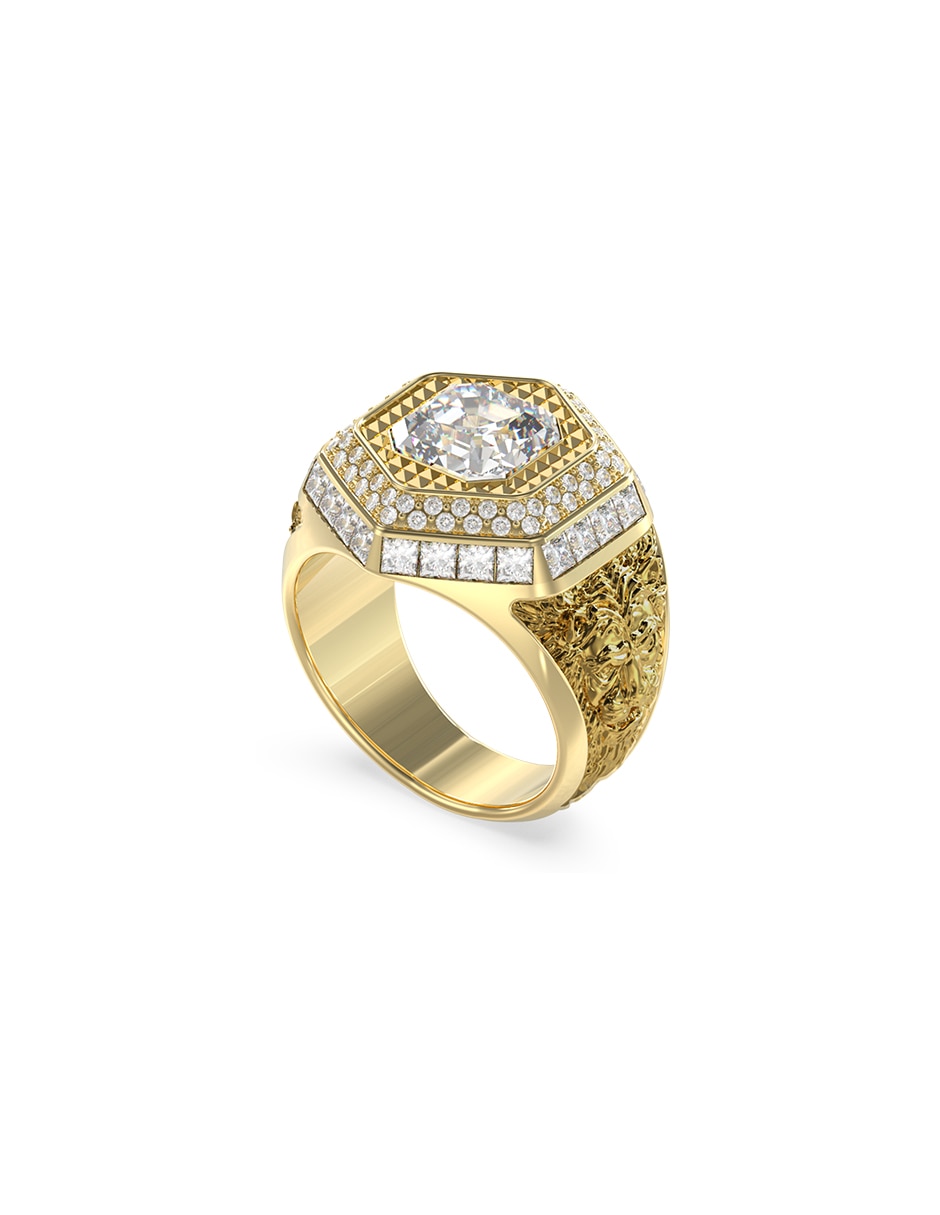Anillo Lion King cristal brillante