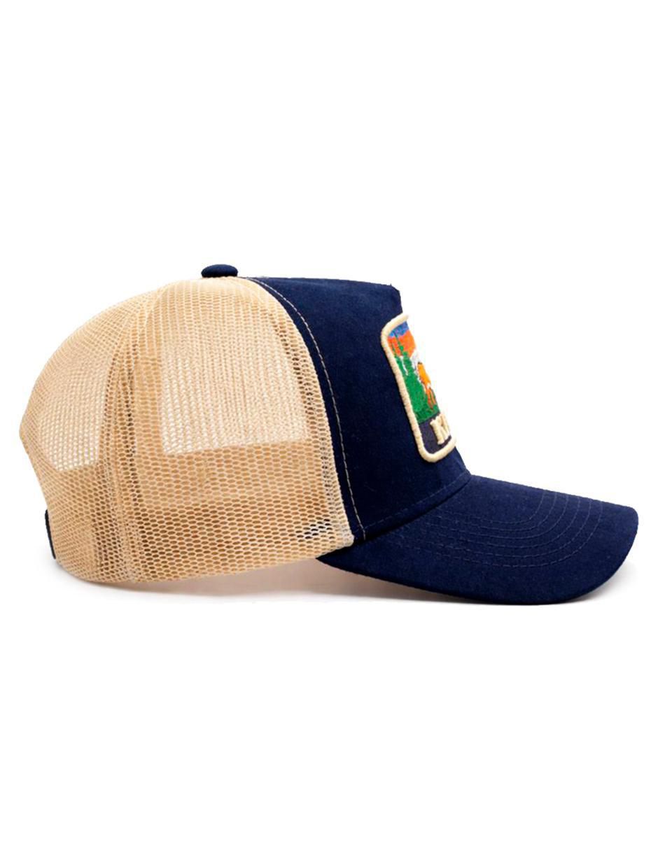 Gorra visera curva snapback casual para hombre