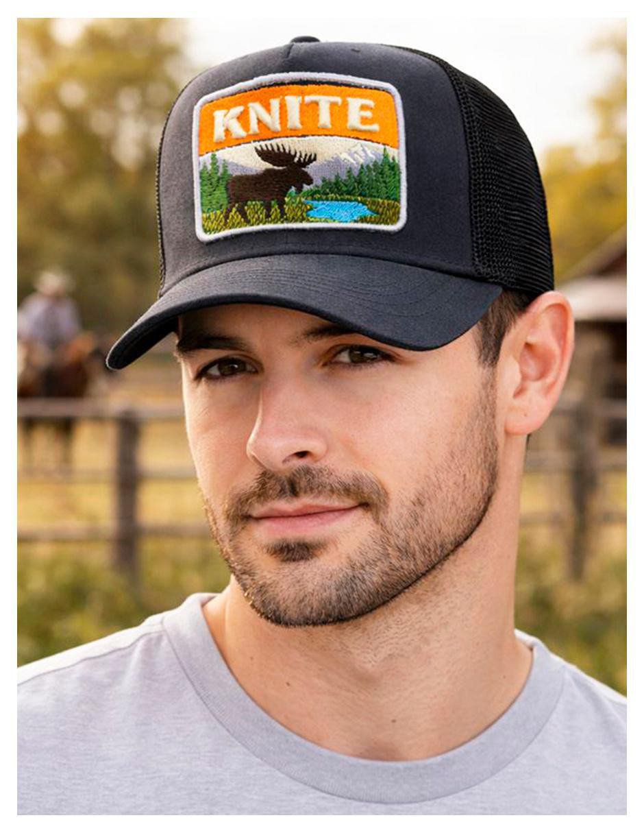 Gorra visera curva snapback casual para hombre