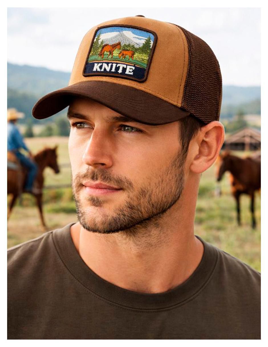 Gorra visera curva snapback casual para hombre 5