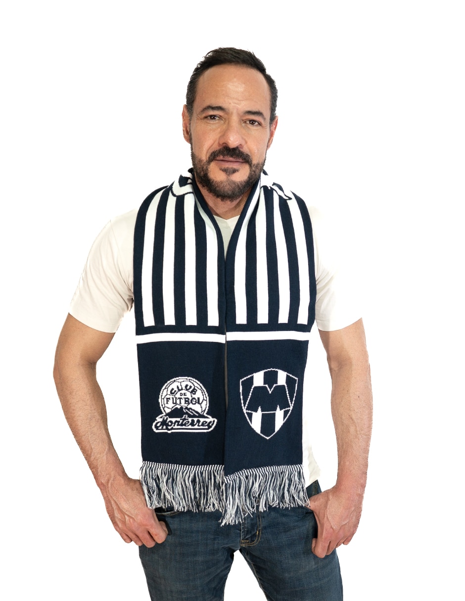 Bufanda Rayados de Monterrey para hombre Bufanda Rayados de Monterrey para hombre