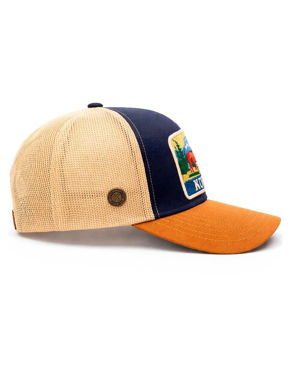Gorra visera curva snapback casual para hombre