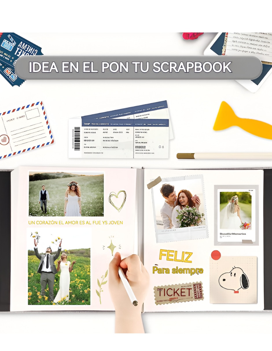 Álbum fotográfico autoadhesivo 2