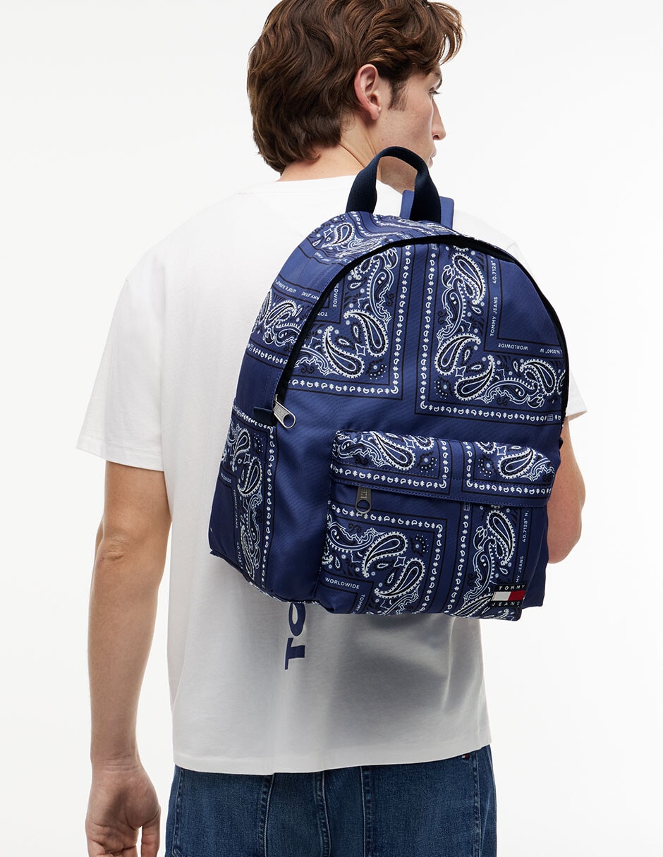 Mochila casual Tommy Jeans TJM Ess Daily Bandana para hombre
