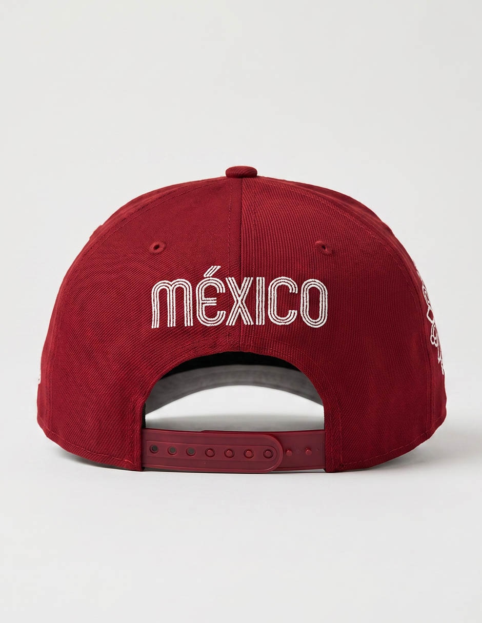 Gorra visera curva correa ajustable para Fútbol México para hombre 2