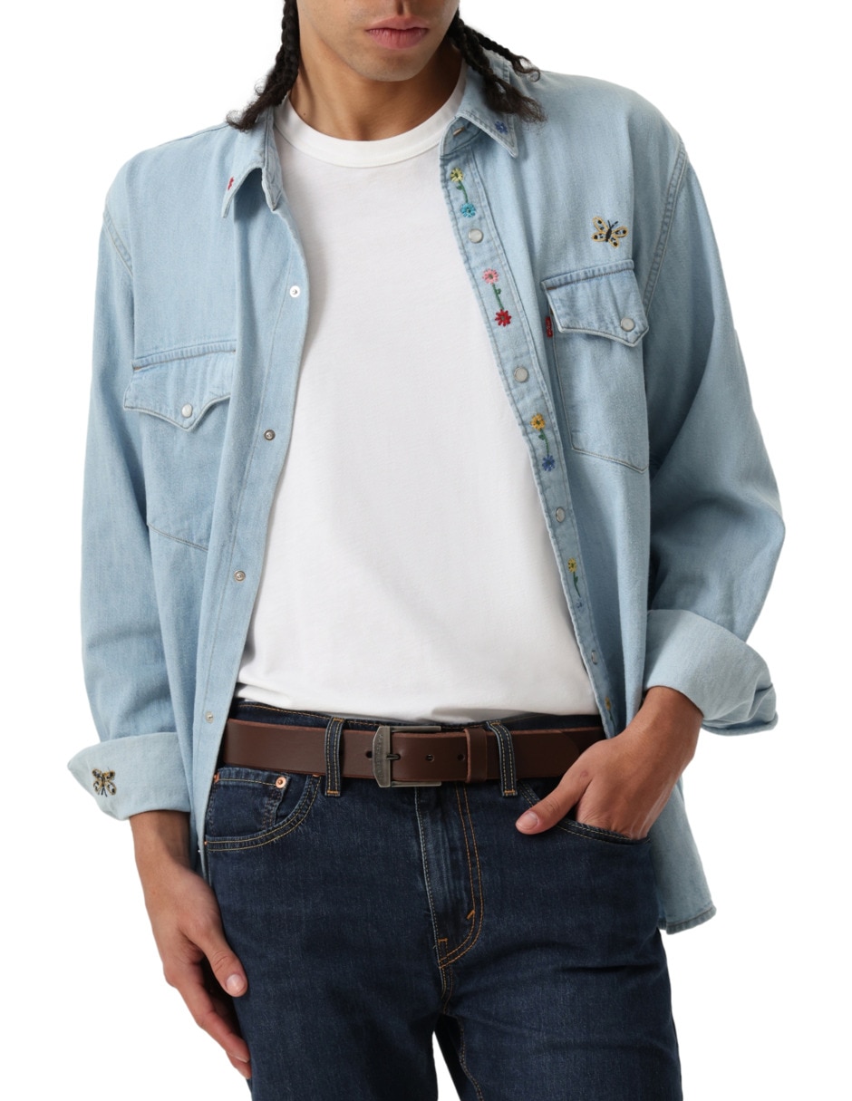 Cinturón de piel para hombre 2