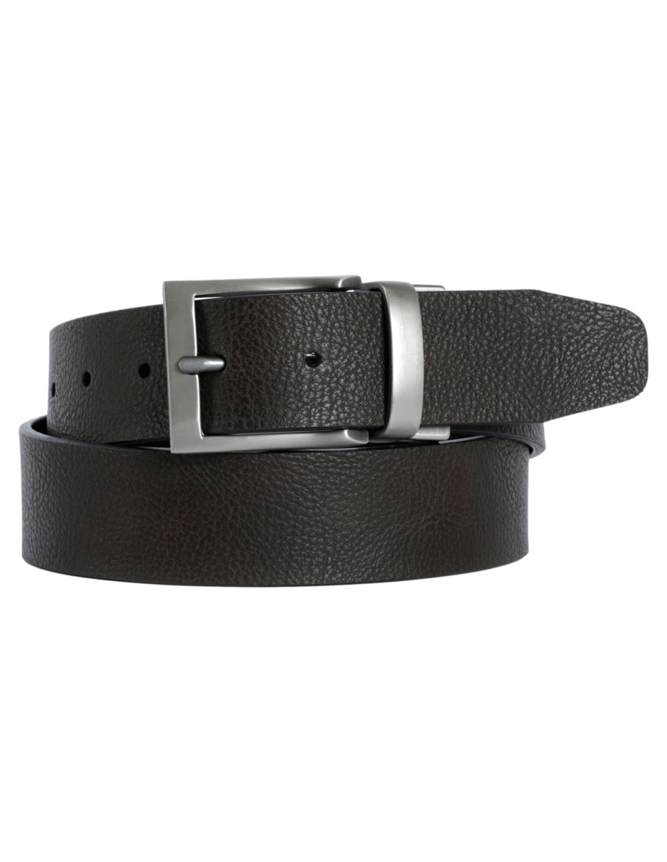 Cinturón de piel para hombre