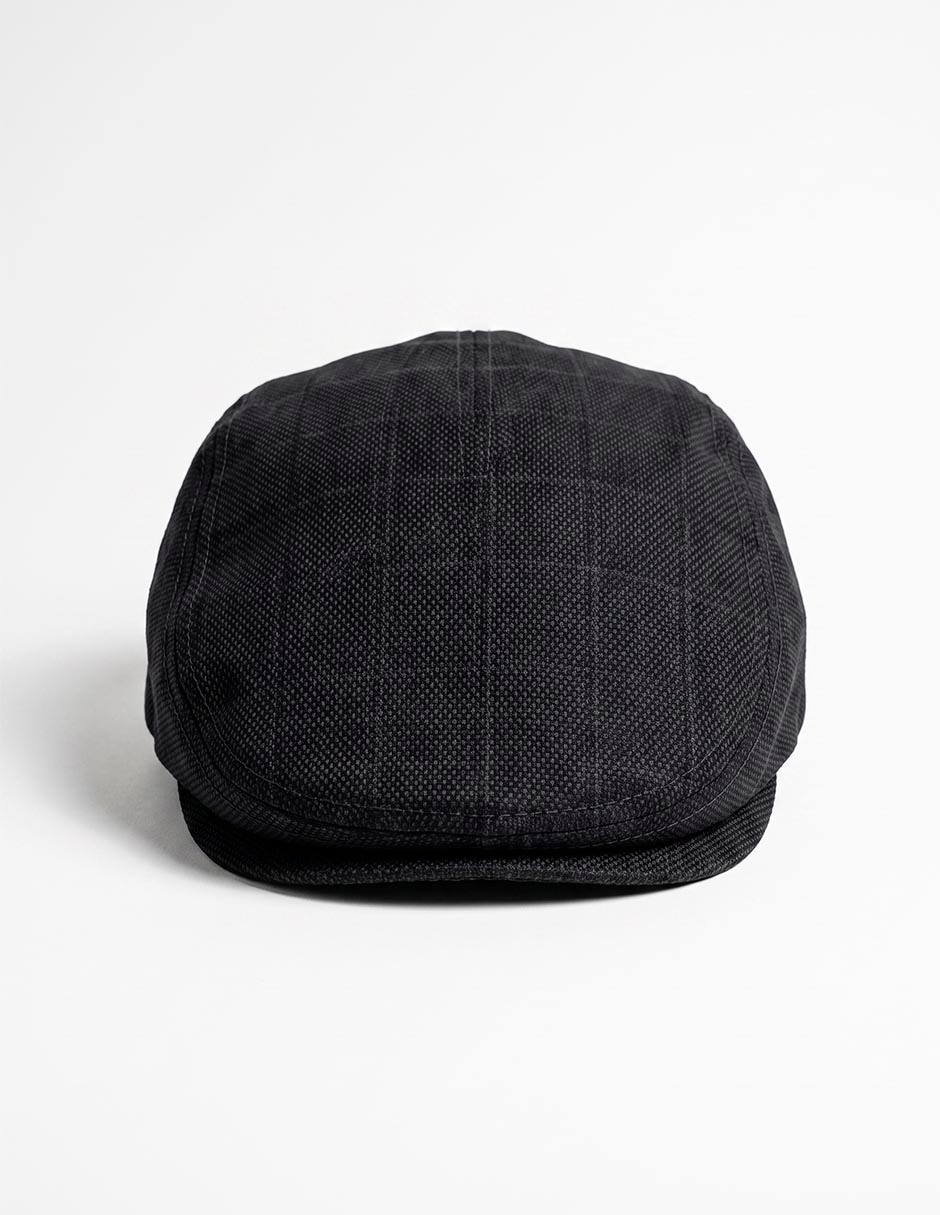 Boina casual estampado a cuadros 1