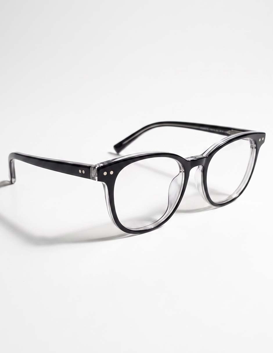 Lentes de lectura sharper image redondo para hombre 3