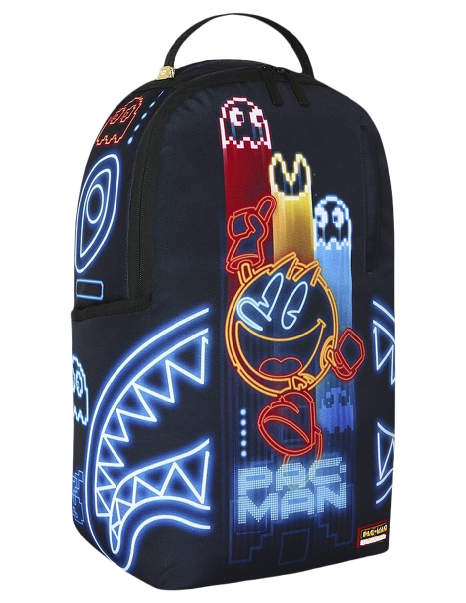 Mochila casual pac man unisex 7