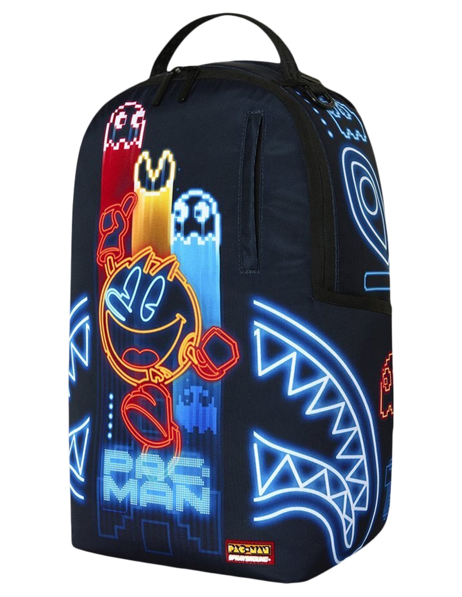 Mochila casual pac man unisex 6