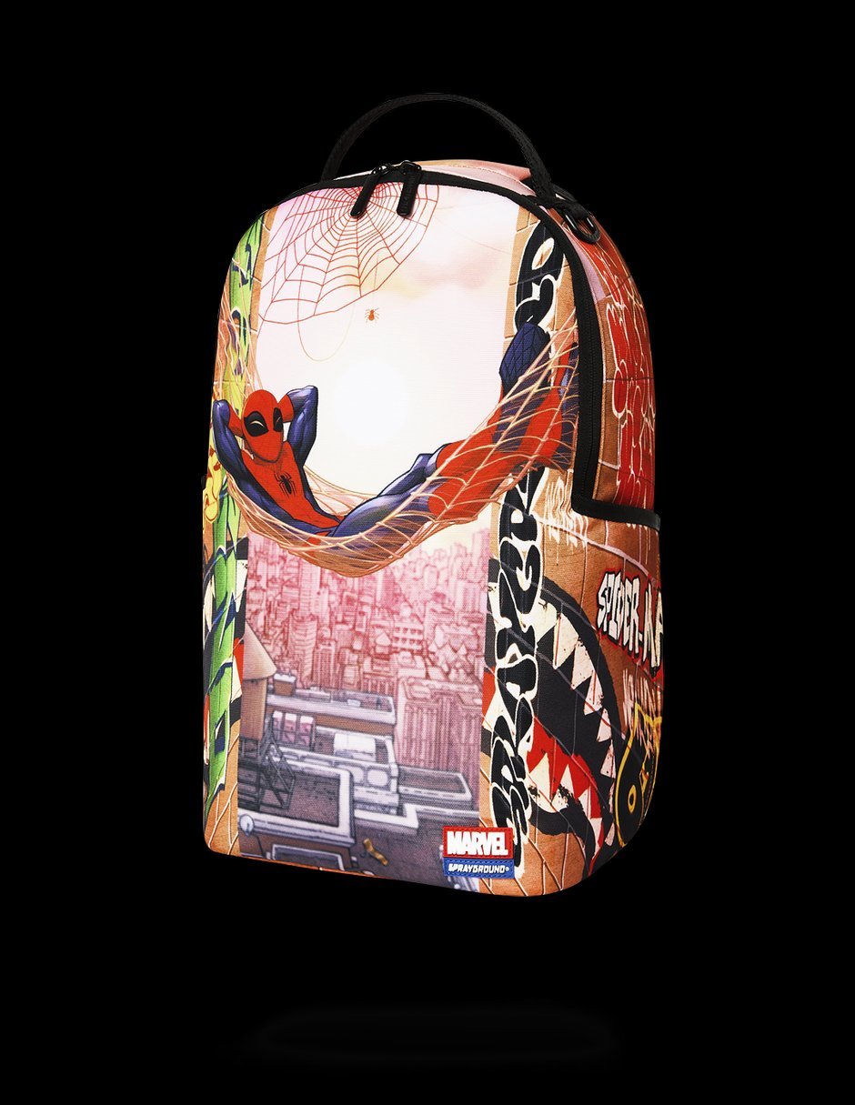 Mochila casual Marvel Spiderman Sprayground impermeable unisex