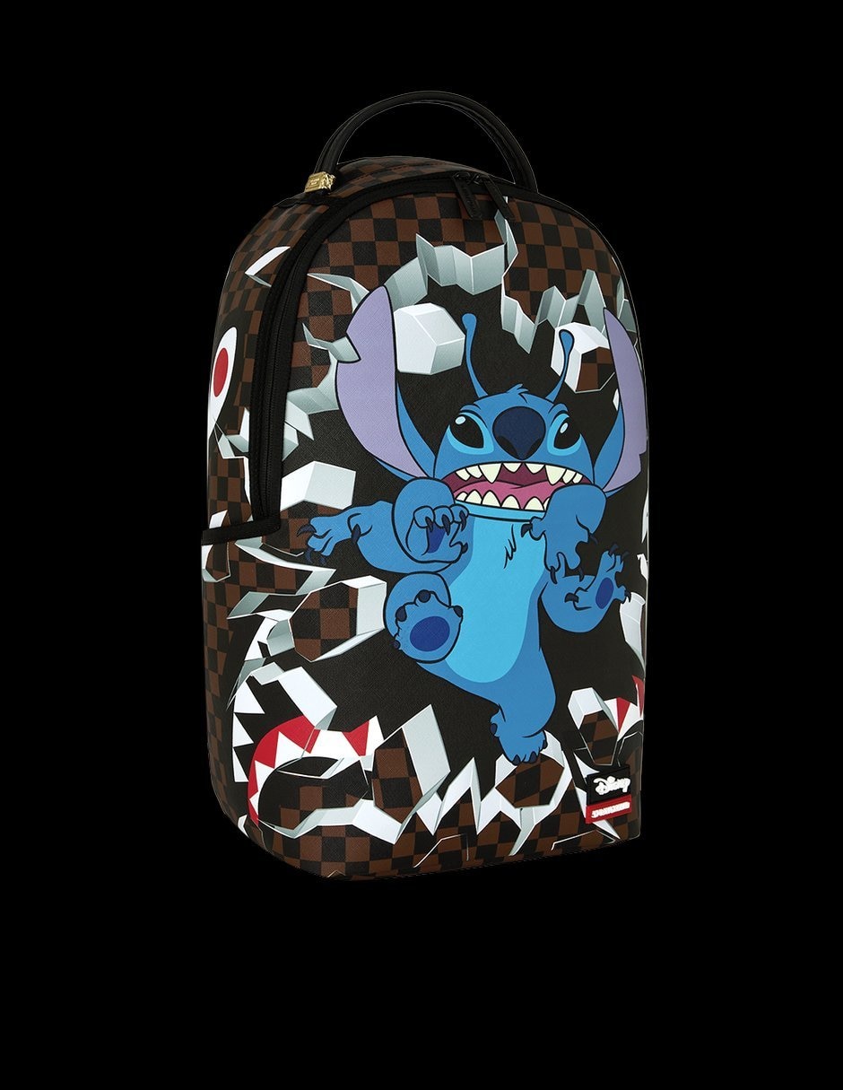 Mochila casual stitch accesorios impermeable unisex 2