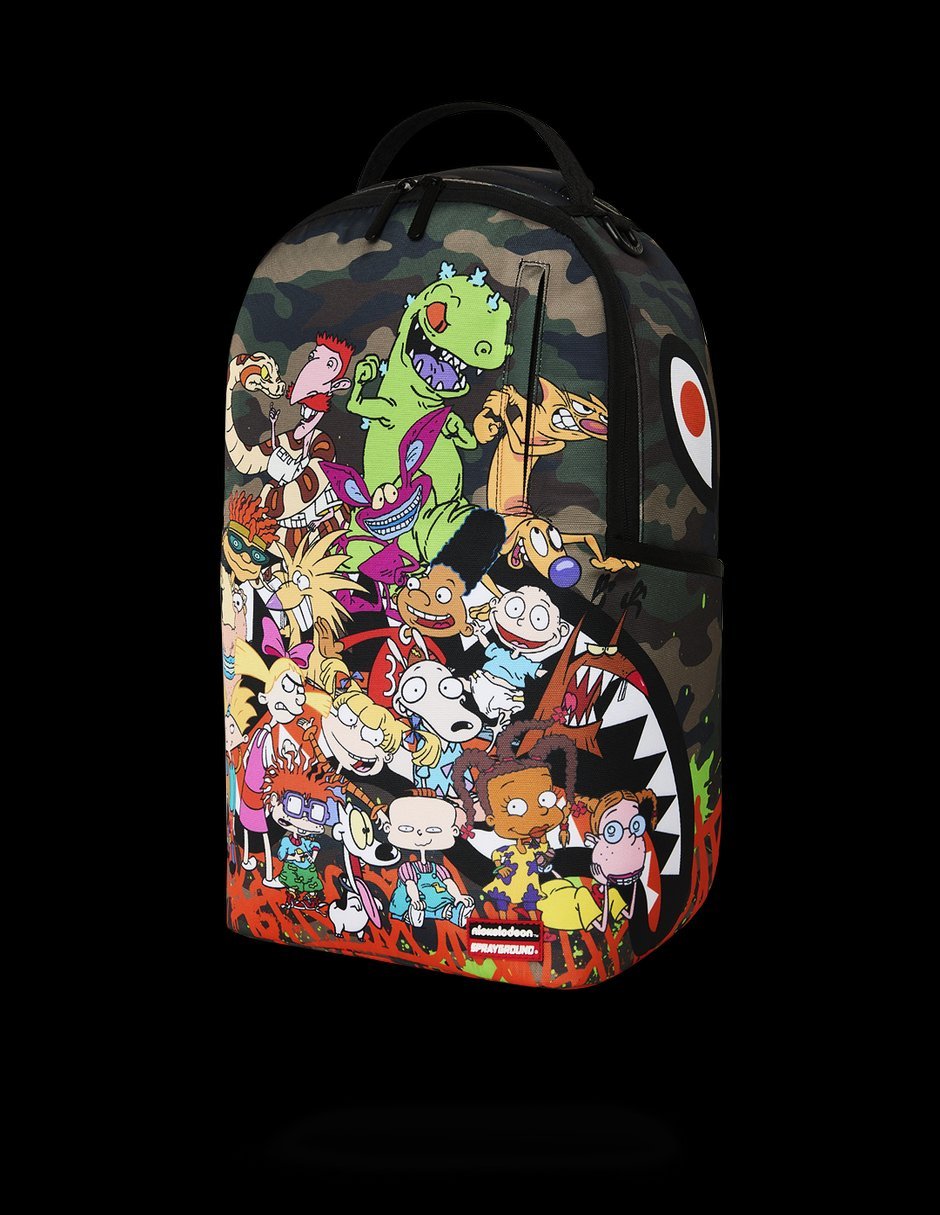 Mochila casual nickelodeon impermeable 2