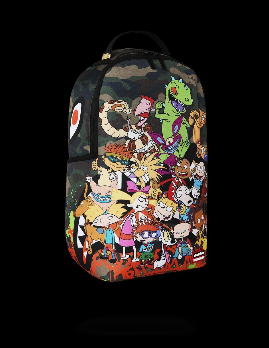 Mochila casual nickelodeon impermeable 3