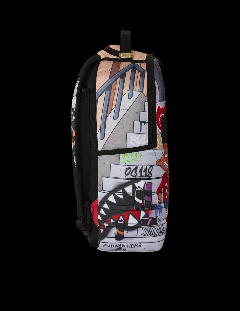 Mochila casual Nickelodeon impermeable unisex 8