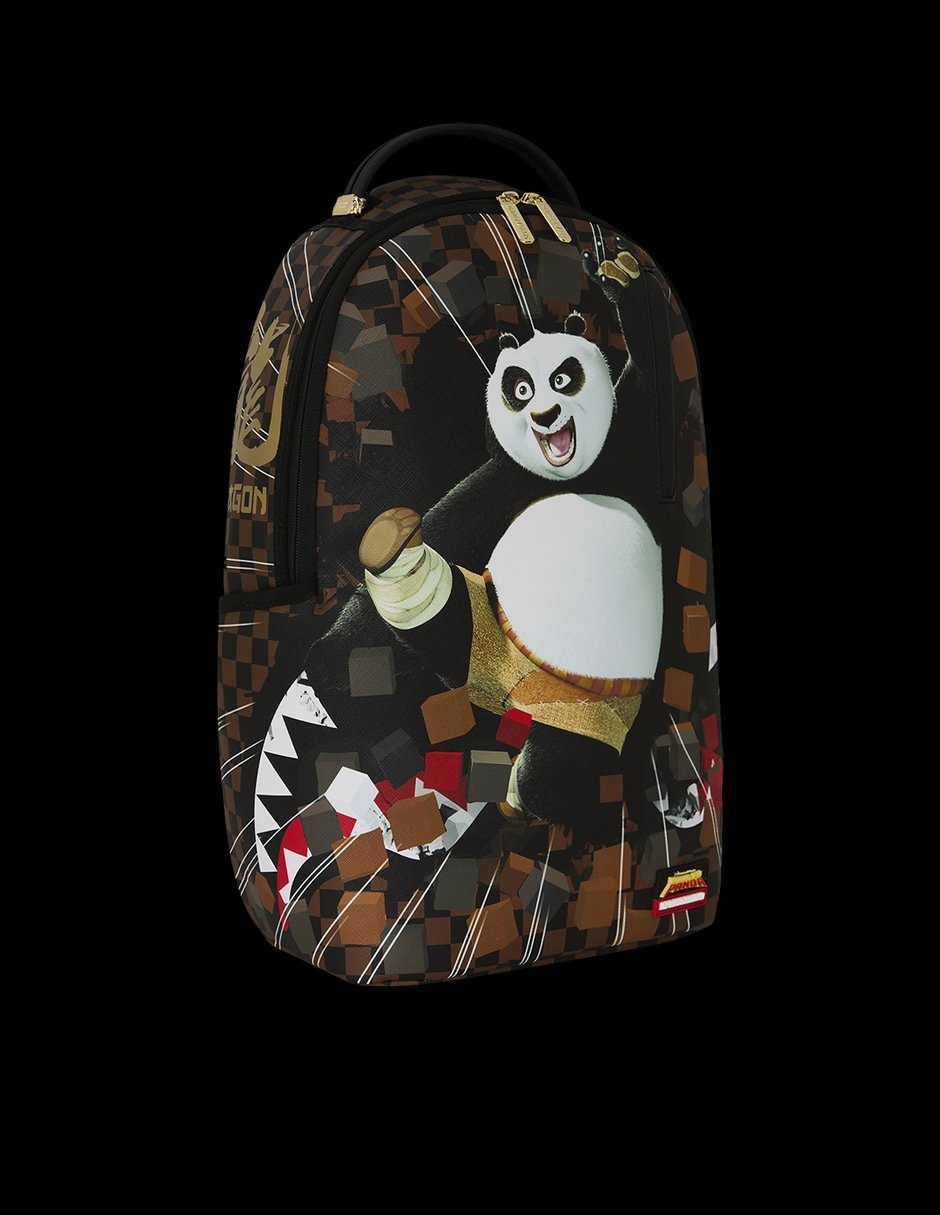 Mochila casual kung fu panda accesorios impermeable 6