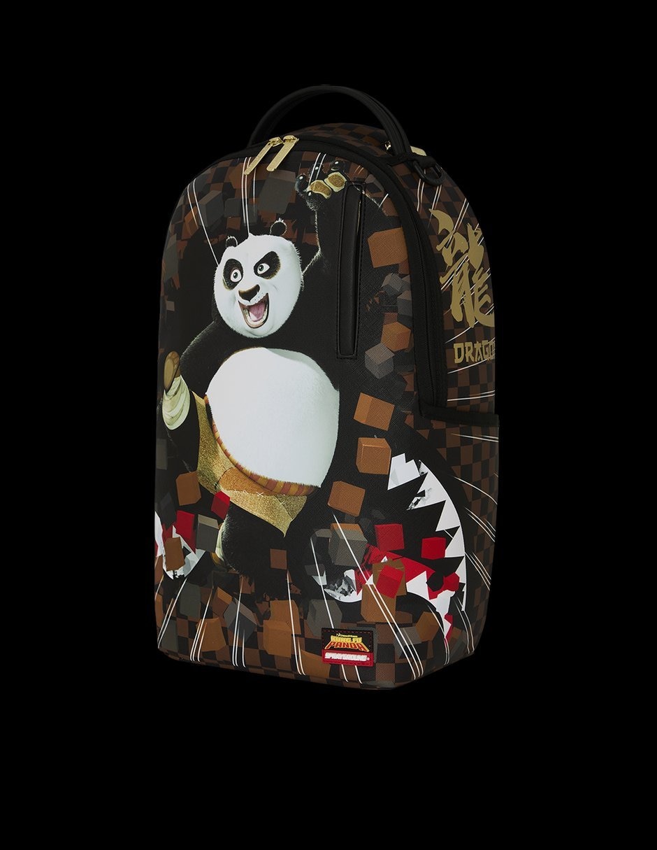 Mochila casual kung fu panda accesorios impermeable 9