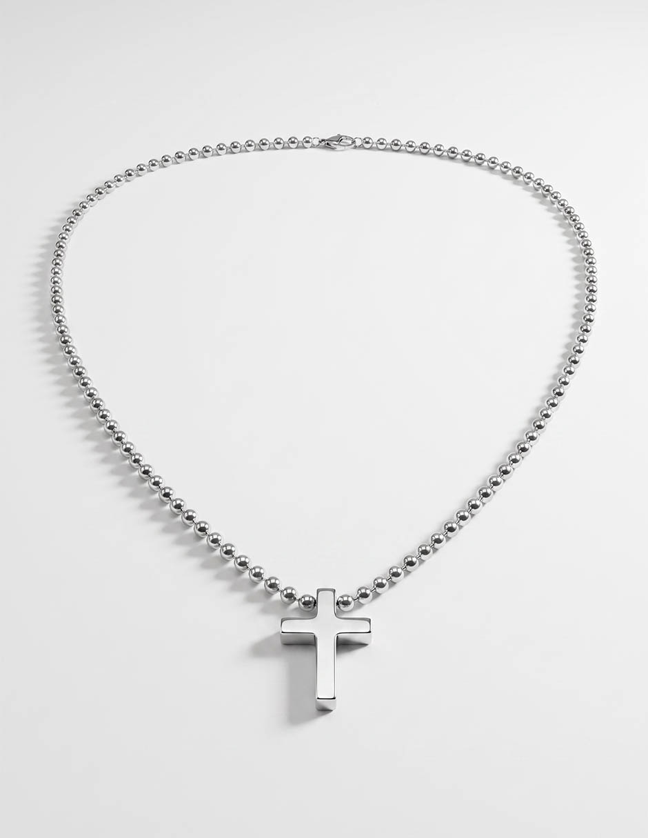 Joyería de cruz de acero inoxidable sin kilataje 1