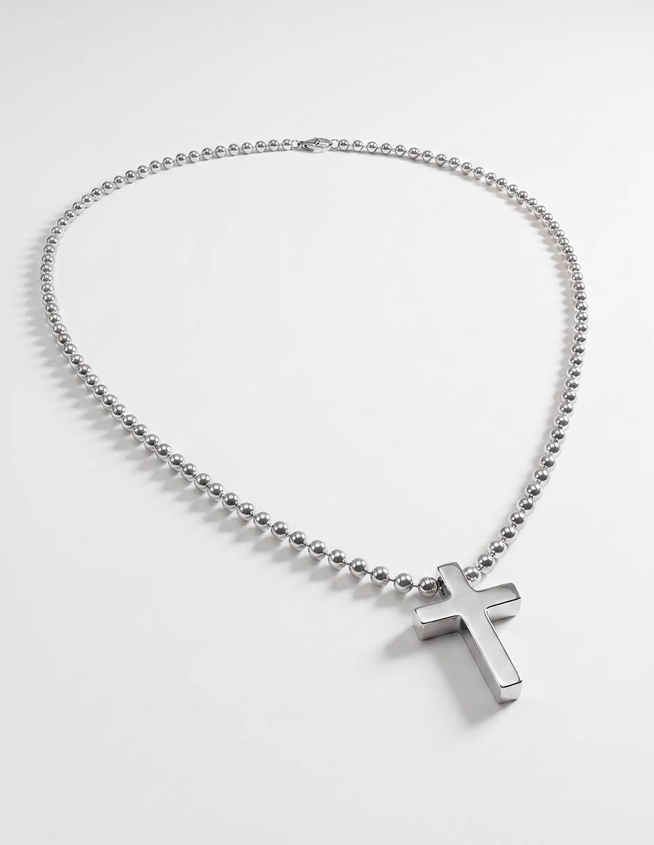Joyería de cruz de acero inoxidable sin kilataje 2