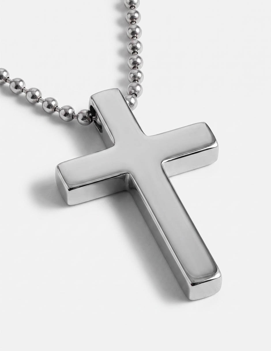 Joyería de cruz de acero inoxidable sin kilataje 3