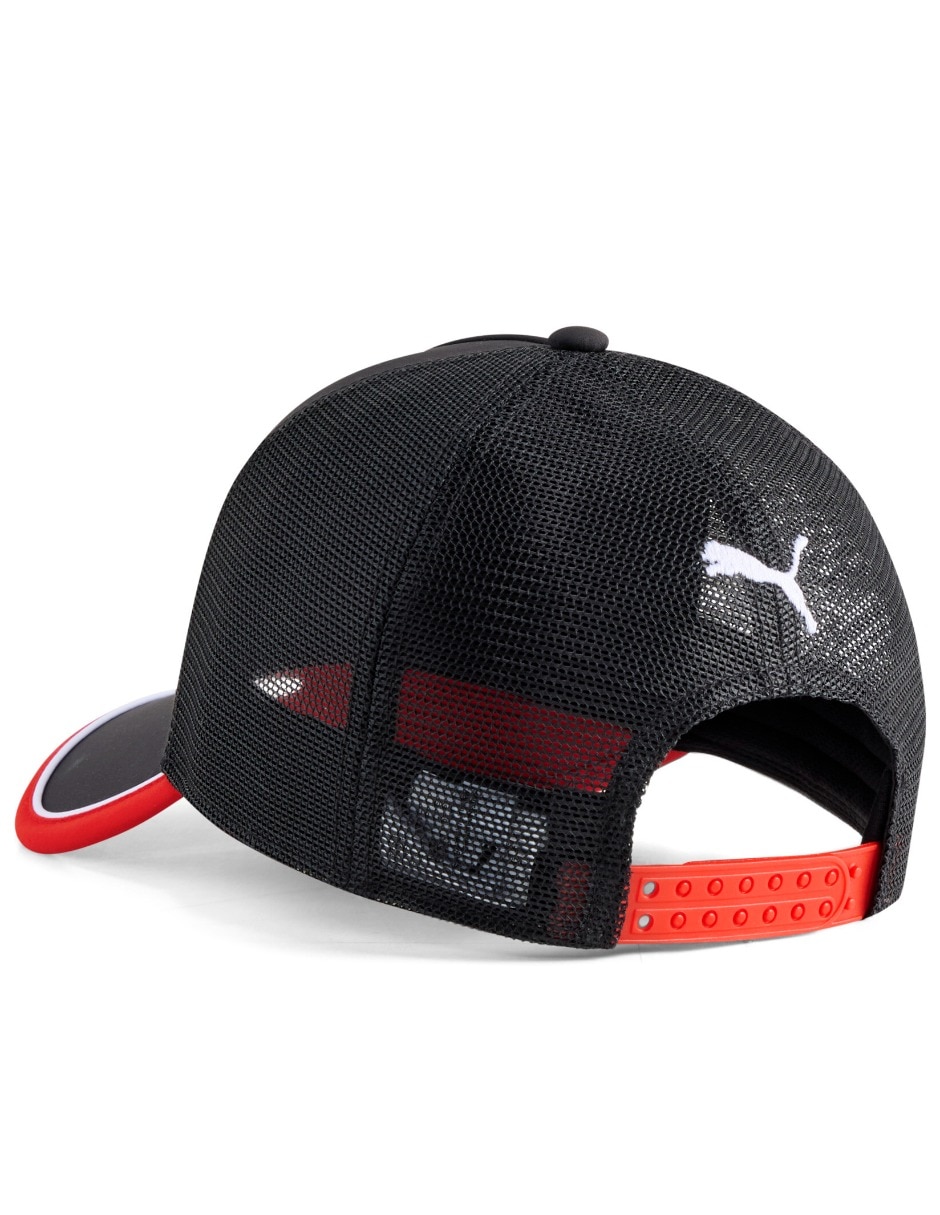 Gorra con visera curva casual Ferrari Trucker Cap para hombre 2