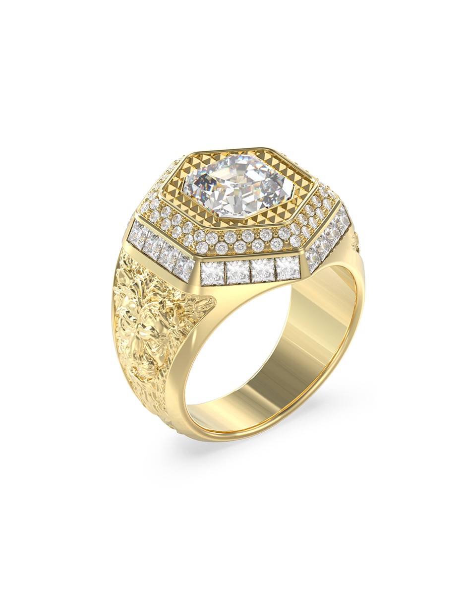 Anillo guess lion king guess circonita pulido