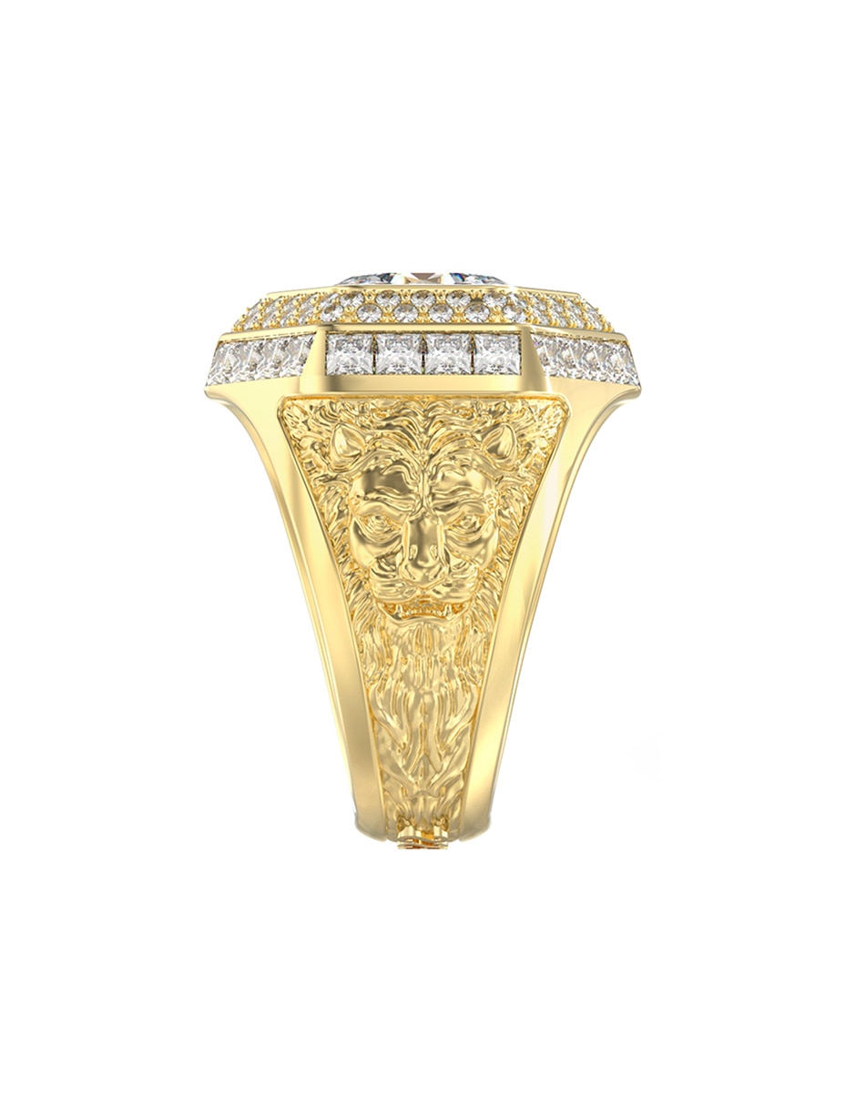 Anillo guess lion king guess circonita pulido