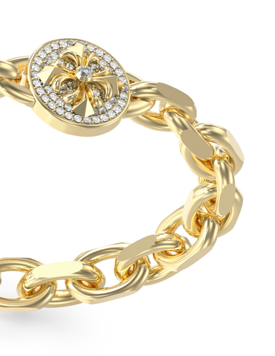 Pulsera guess con circonita savage rebel