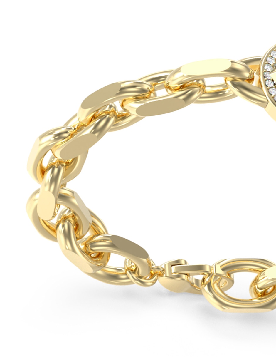 Pulsera guess con circonita savage rebel