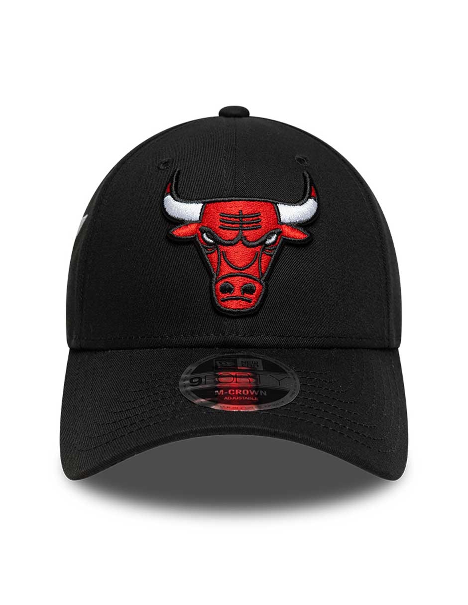 Gorra visera curva snapback para básquetbol Side Script Chicago Bulls para adulto 5