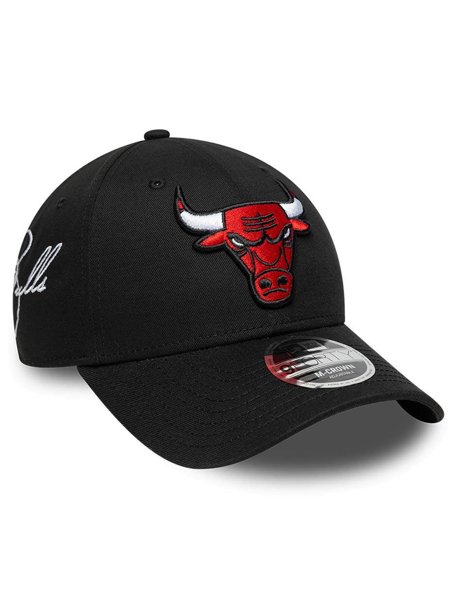 Gorra visera curva snapback para básquetbol Side Script Chicago Bulls para adulto 2