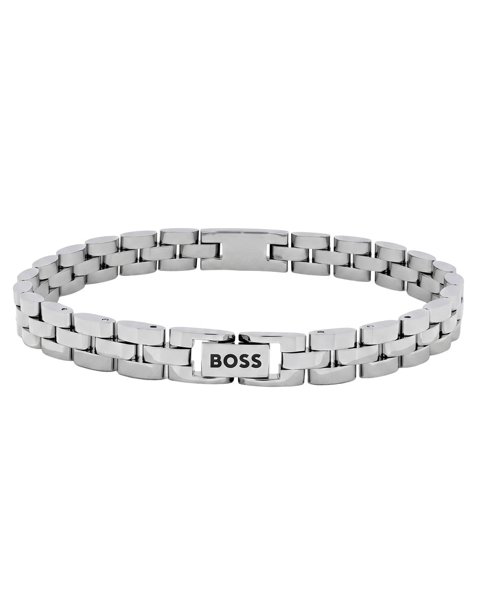 Pulsera de Acero inoxidable con Sin gema Sin kilataje Archer acabado 4