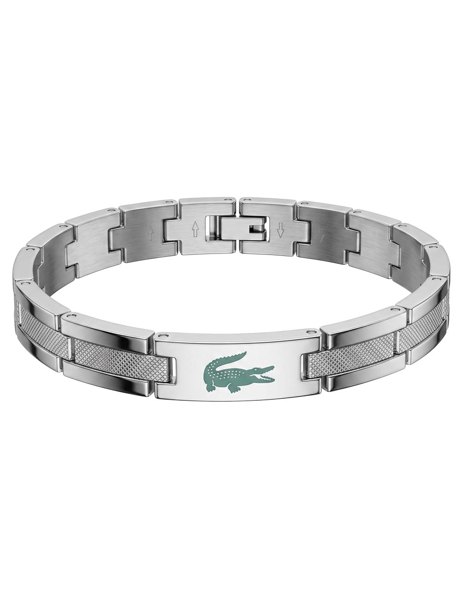 Pulsera de acero inoxidable stencil