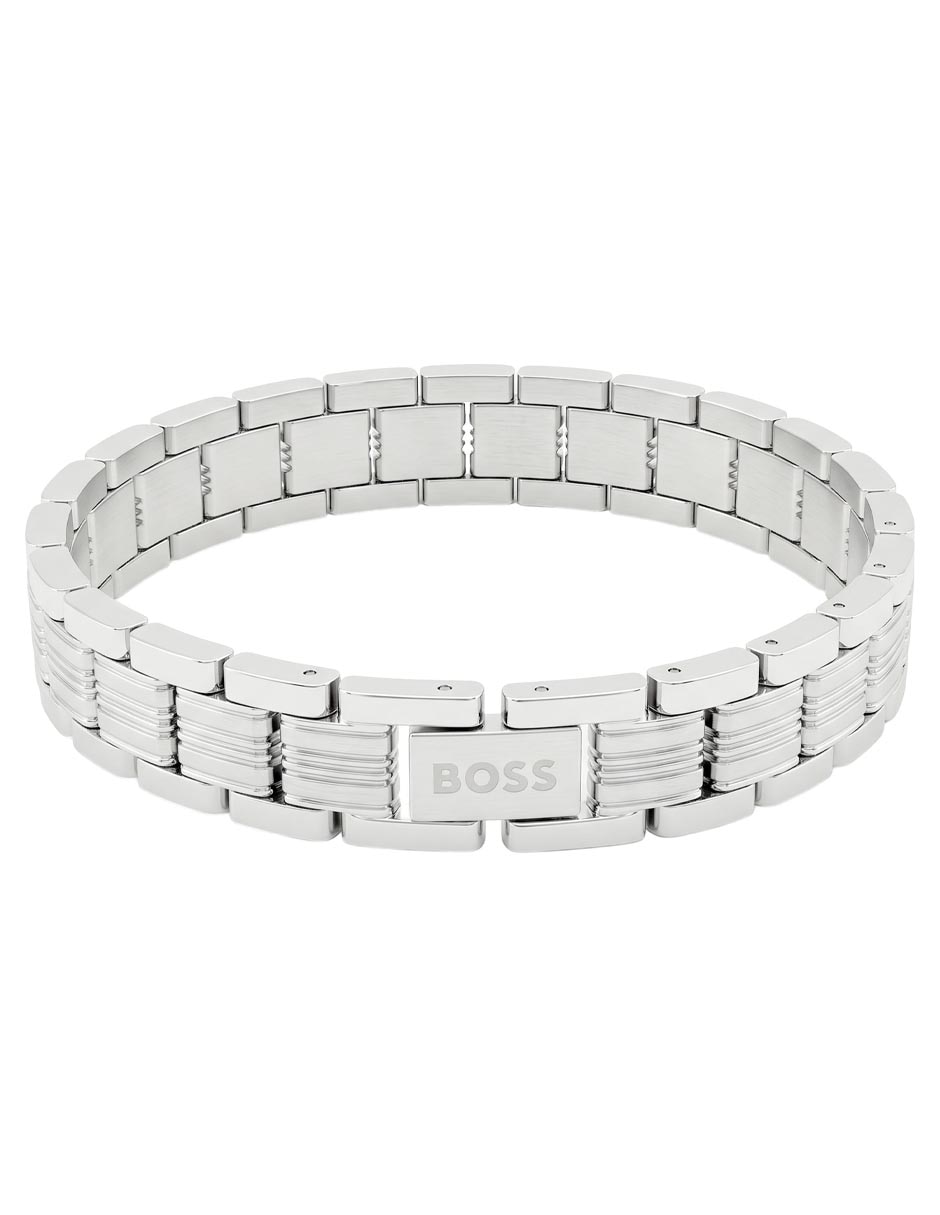 Pulsera de acero inoxidable emblem