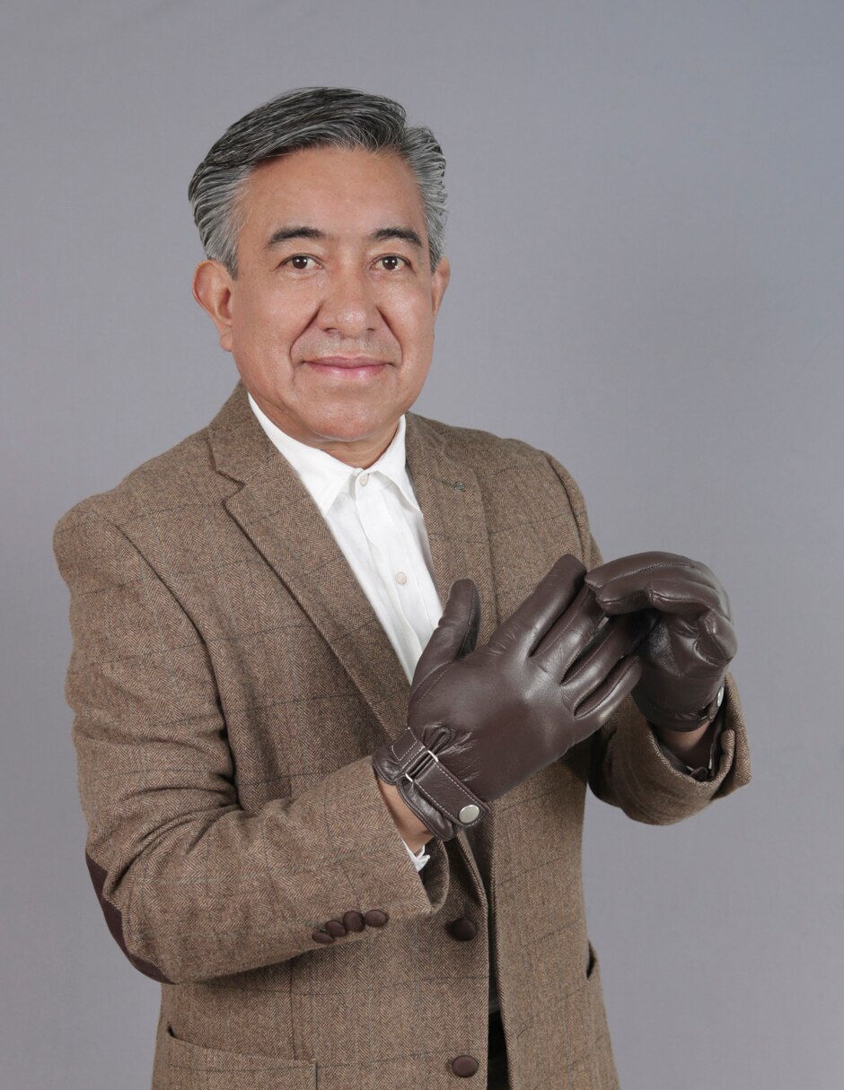 Guantes de piel para hombre 4