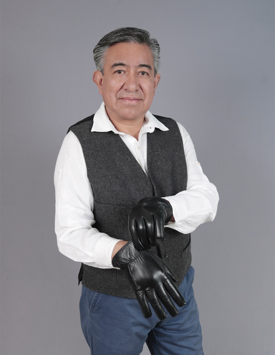 Guantes de piel para hombre 2