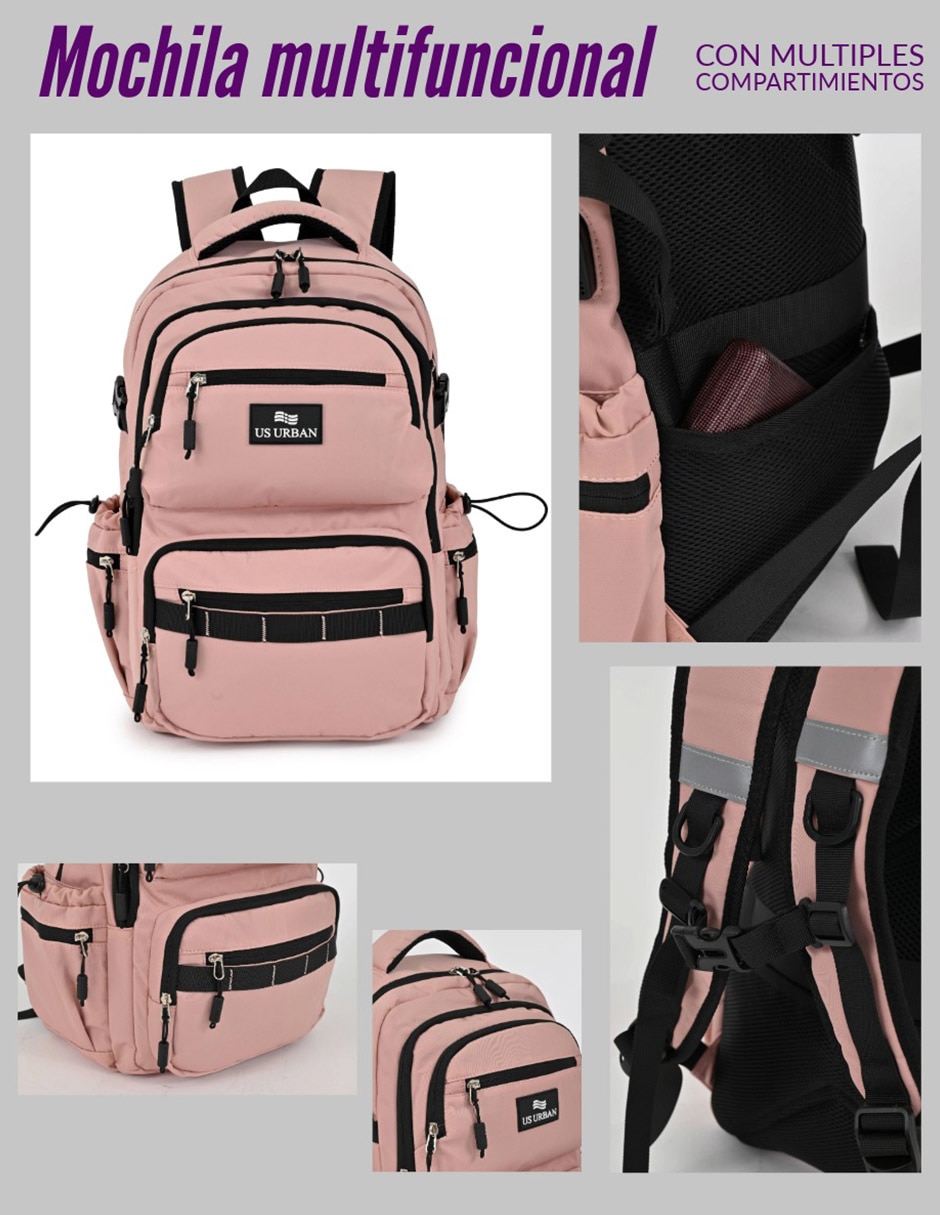 Mochila con portalaptop 7