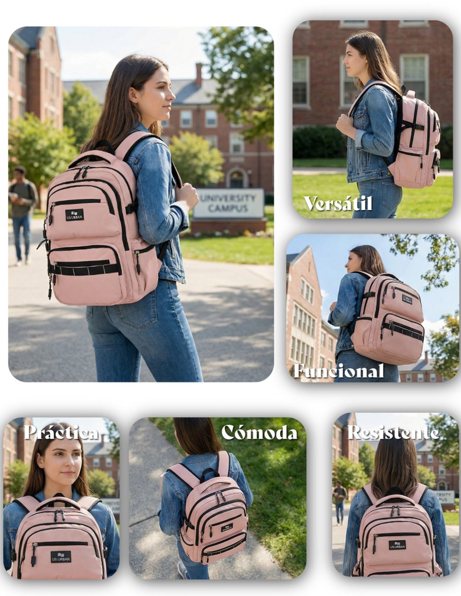 Mochila con portalaptop 5