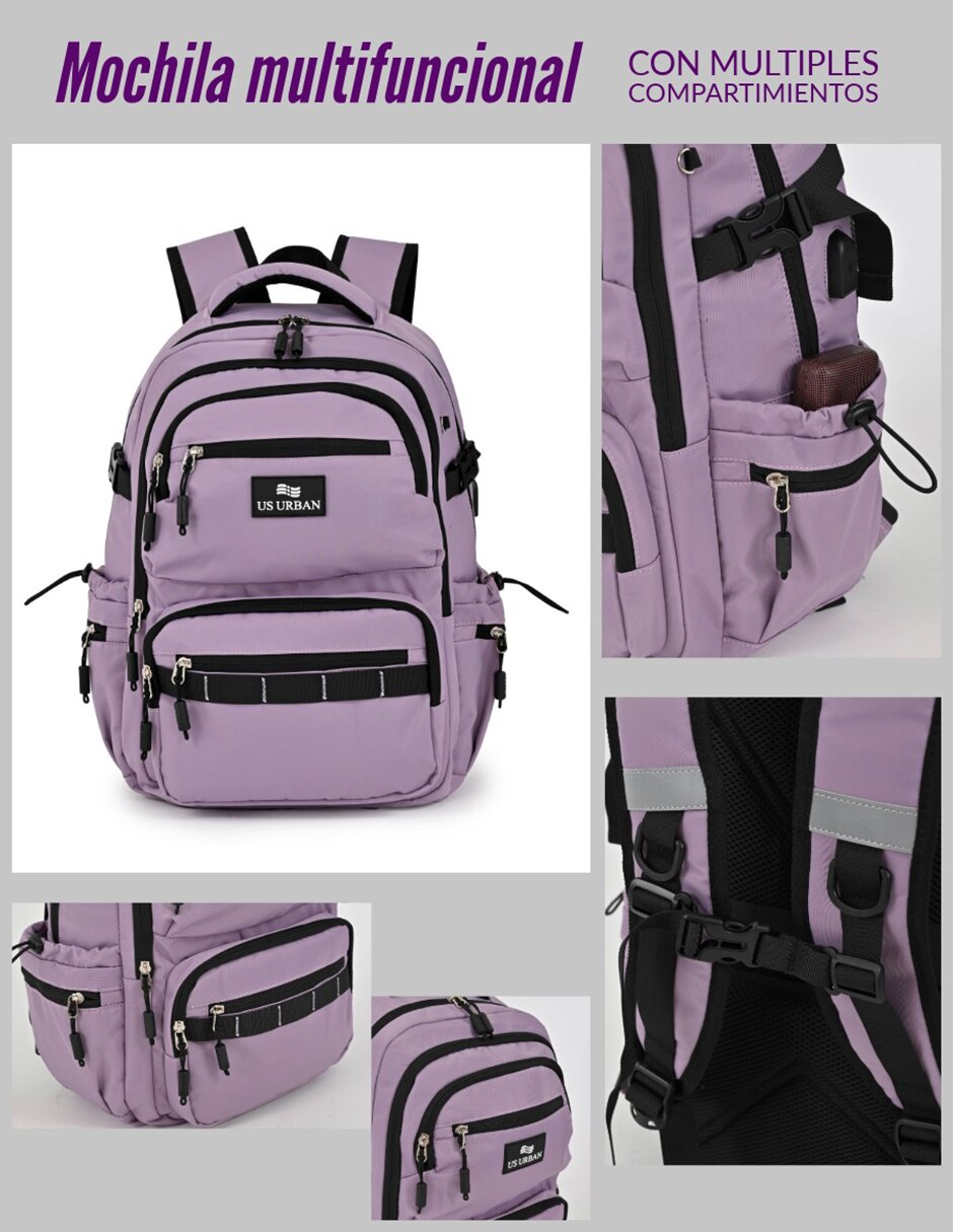 Mochila con portalaptop 7