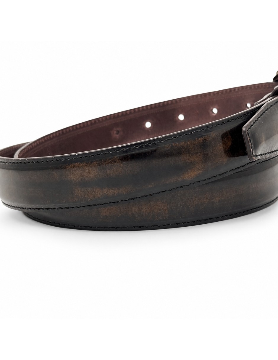 Cinturón de cuero para hombre